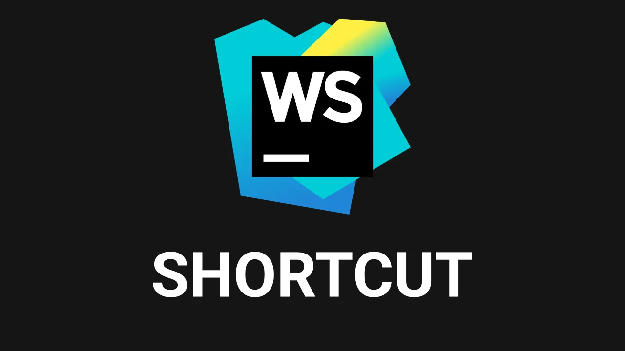 Shortcut di Webstorm
