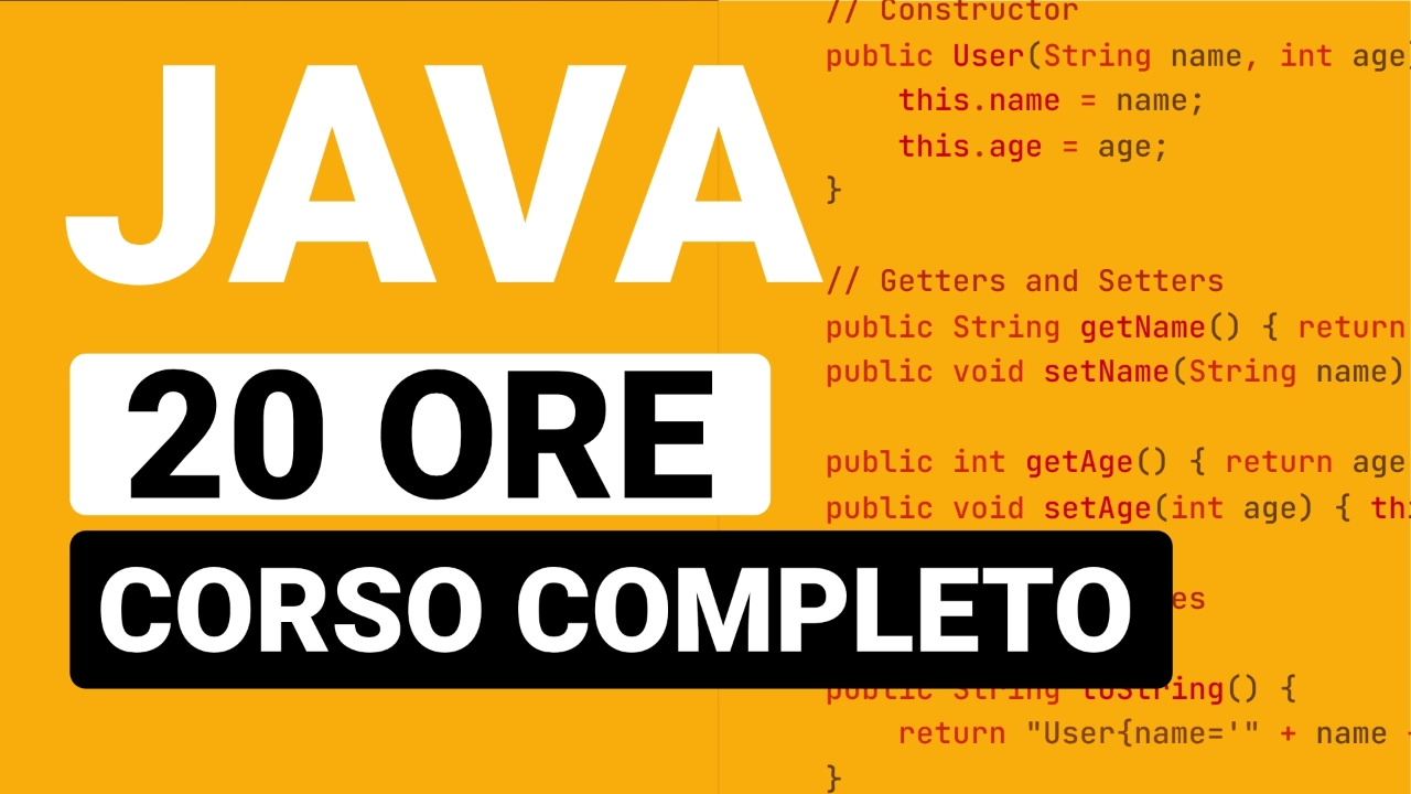 Corso Java Completo